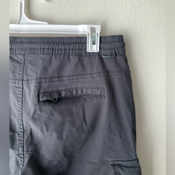 PROJEK RAW Men’s Grey Joggers,With drawstrings, tapered legs and,leg pockets - Picture 4 of 9